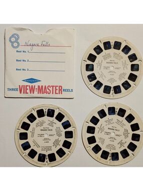 VINTAGE View Master Reels Niagara Falls Lot of 3